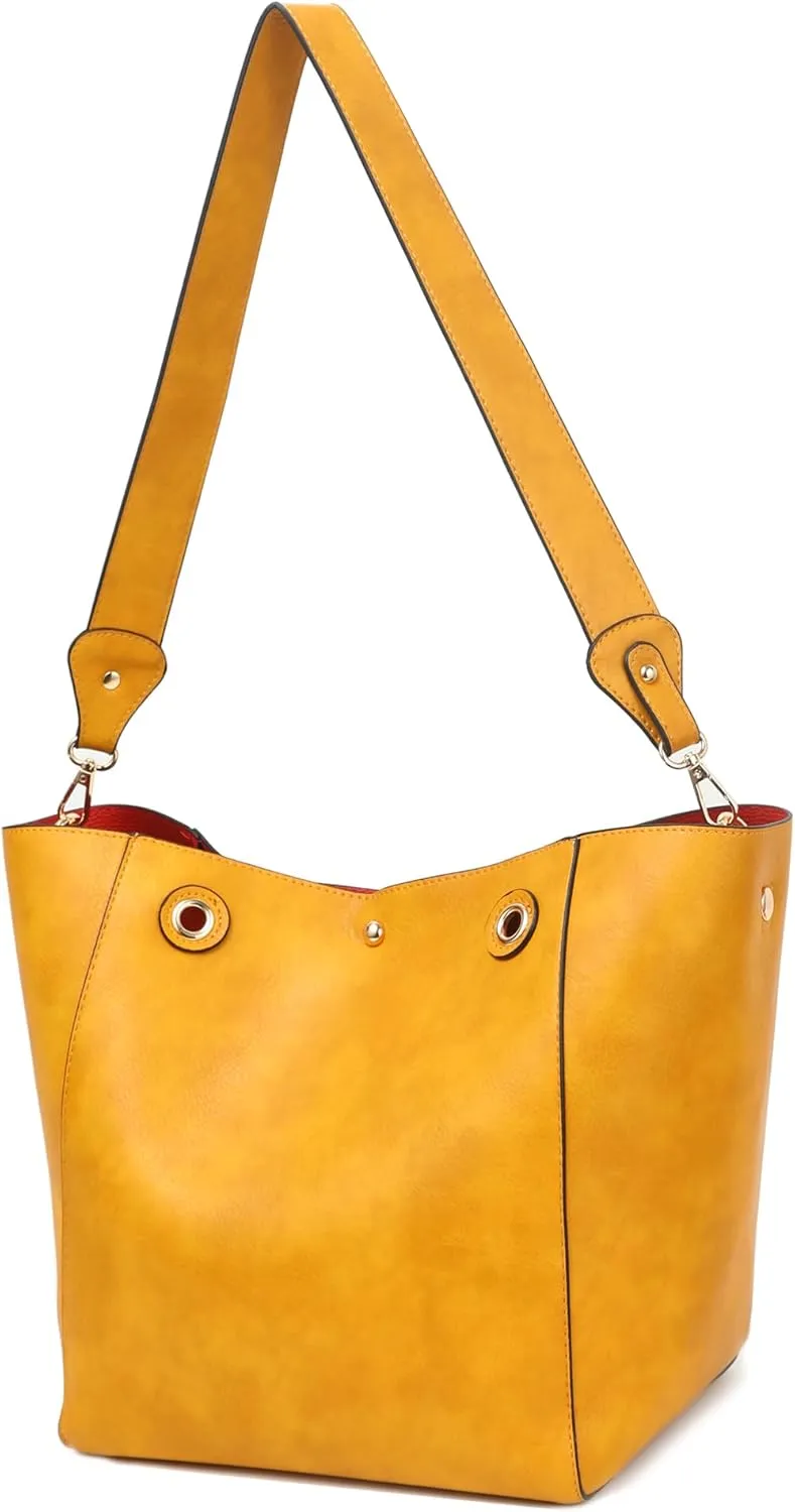 sqlp Large Work Tote Bag for Women Designer Purses and Handbags Big Bucket bags Ladies Travel Crossbody Purse Fuchsia