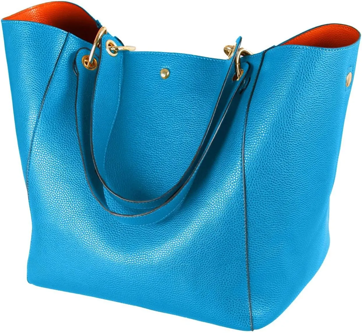 sqlp Large Work Tote Bag for Women Designer Purses and Handbags Big Bucket bags Ladies Travel Crossbody Purse Fuchsia