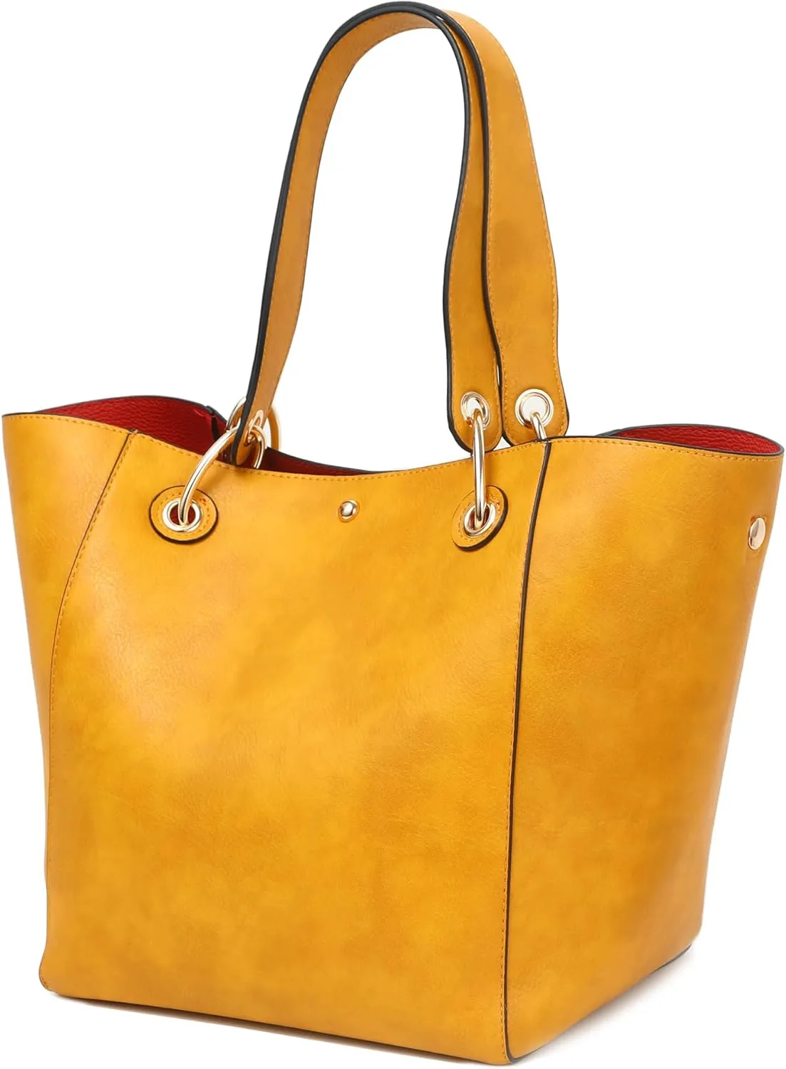 sqlp Large Work Tote Bag for Women Designer Purses and Handbags Big Bucket bags Ladies Travel Crossbody Purse Fuchsia