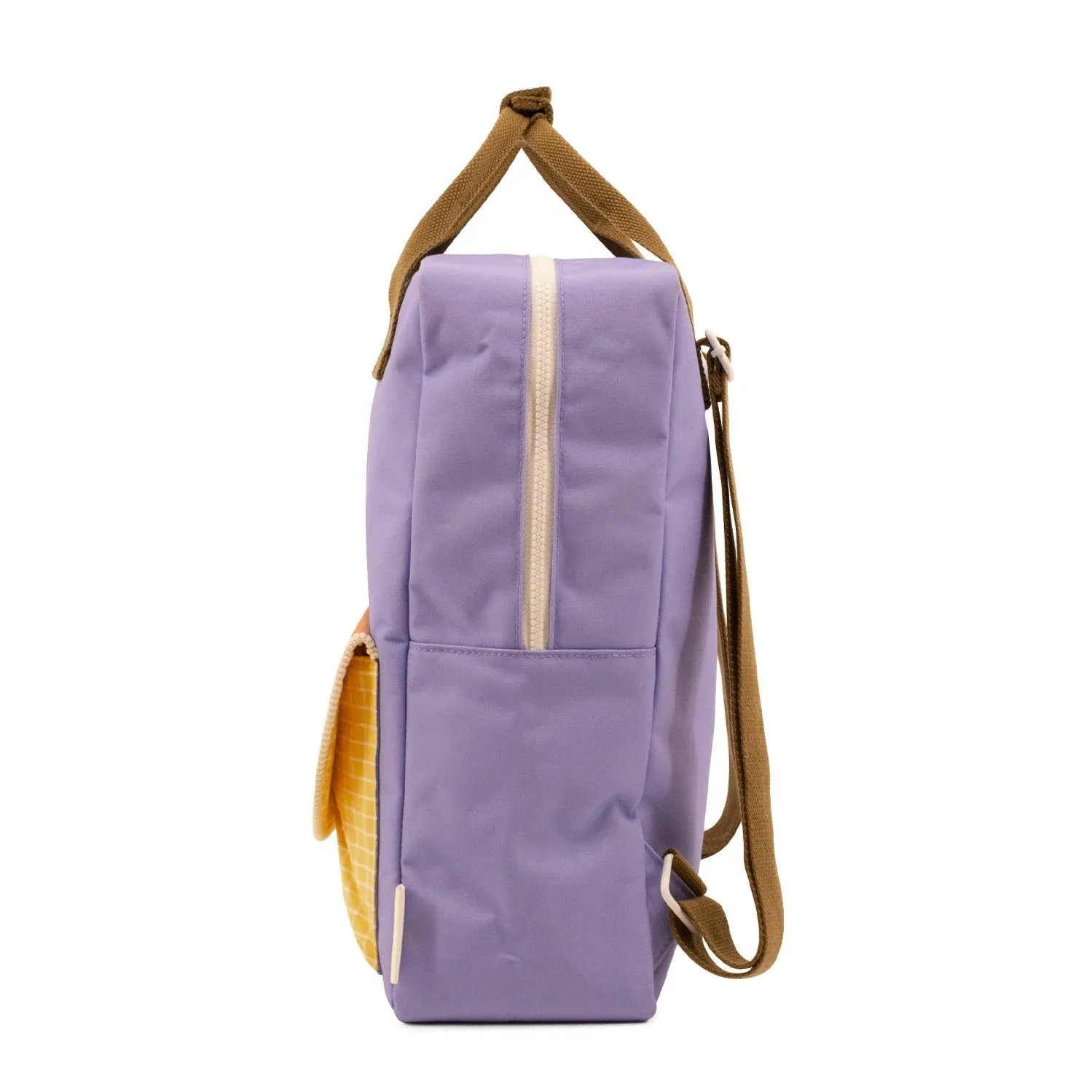 Sticky Lemon Farmhouse Collection Large Backpack, Blooming Purple