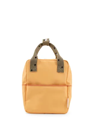 Sticky Lemon Freckles Small Backpack, Retro Yellow/Seventies Green/Faded Orange