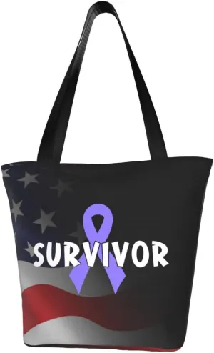 Stomach Cancer Survivor Fashion Shoulder Bag Large Capacity For Man Or Woman