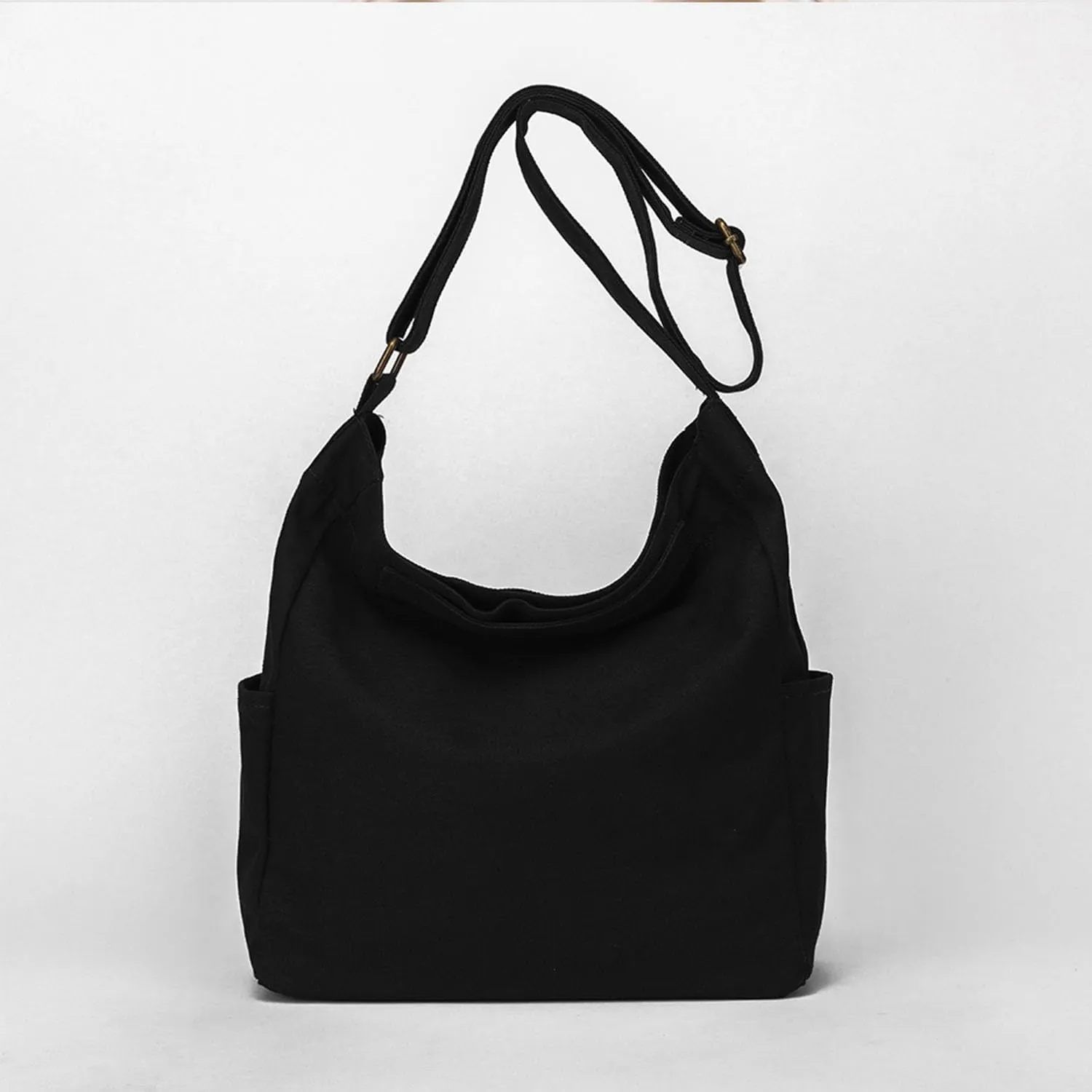 Student cotton cloth bag 2020 new all-match canvas messenger bag simple lazy style shoulder bag