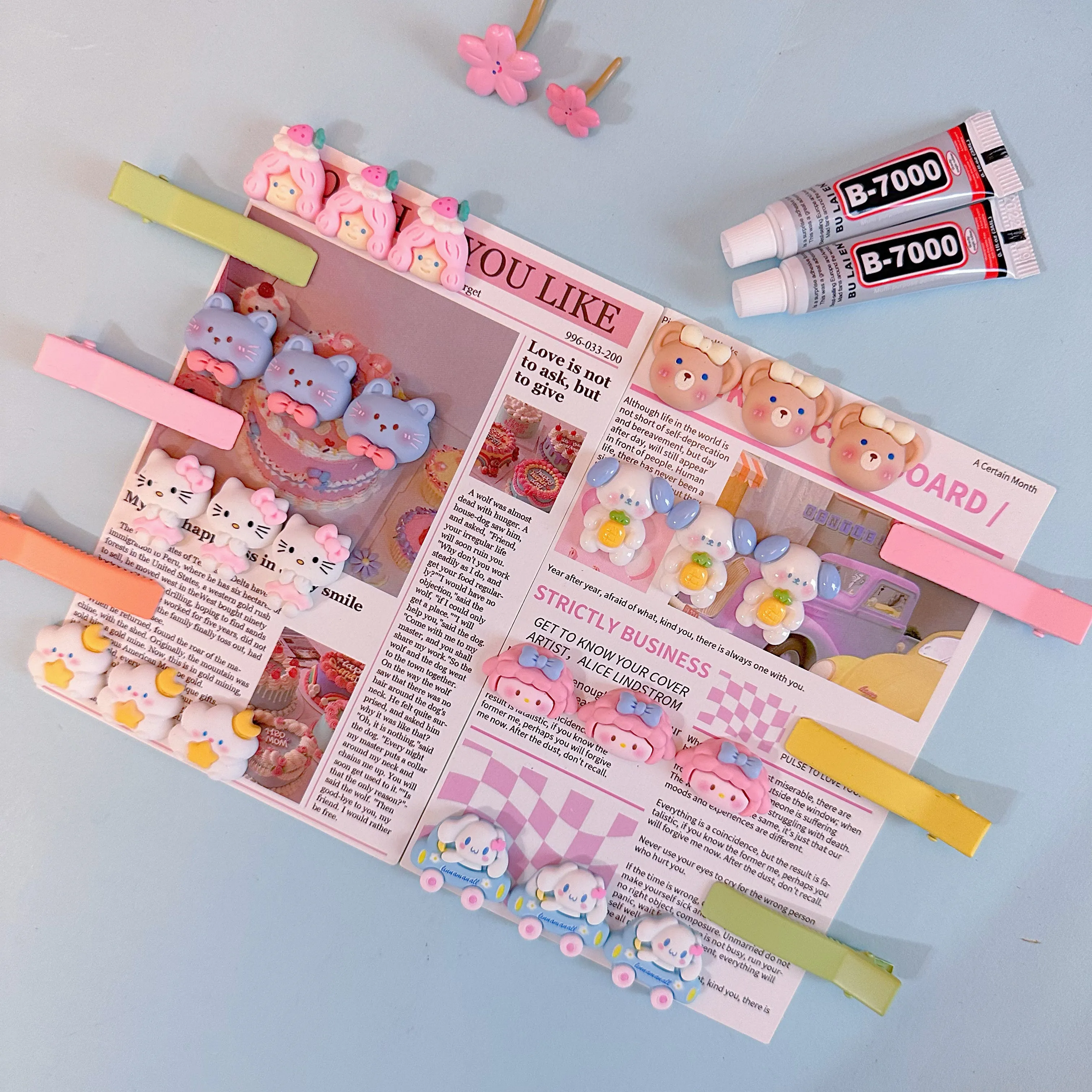 [Sync with video]hairpin DIY set