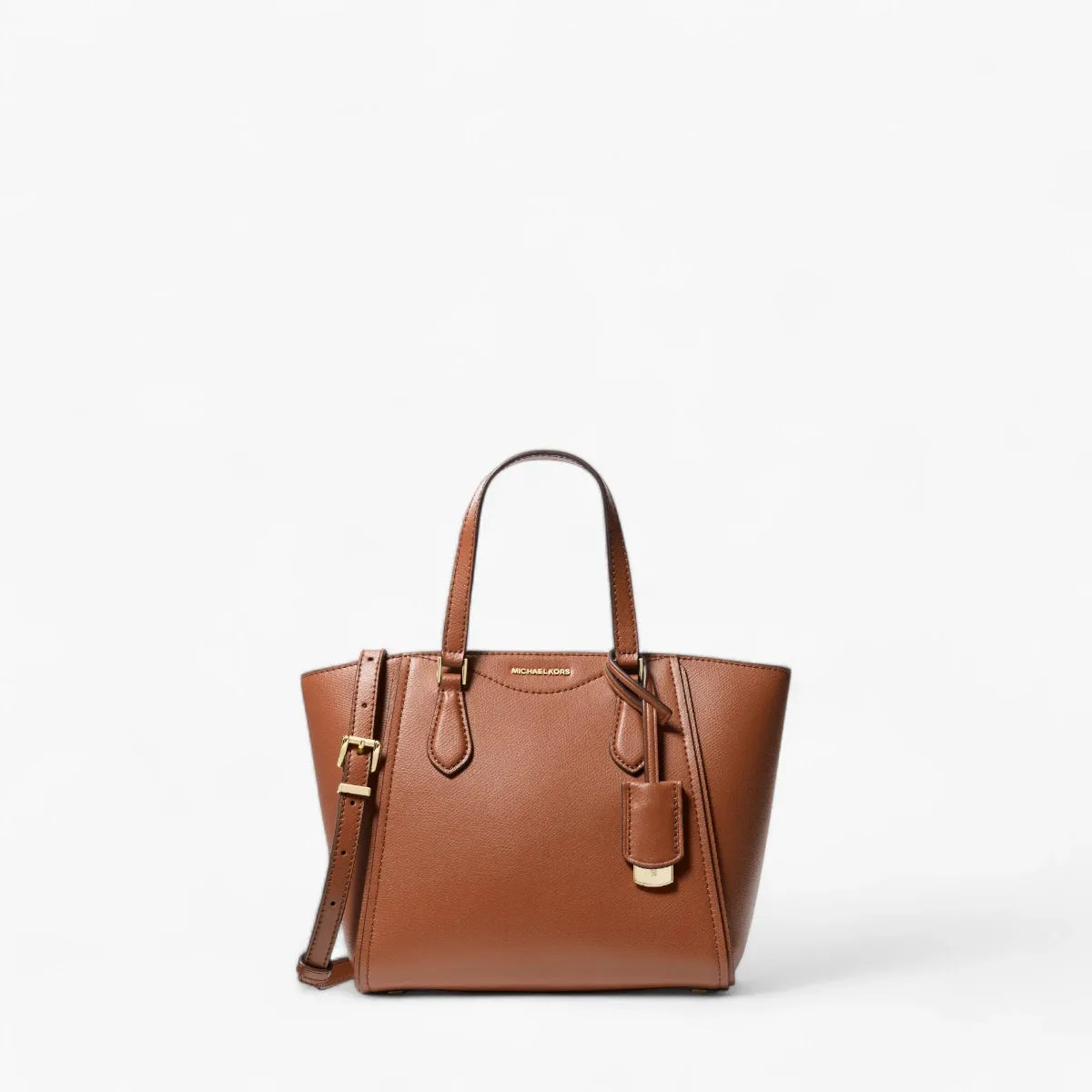 Taryn Small Leather Convertible Crossbody Bag
