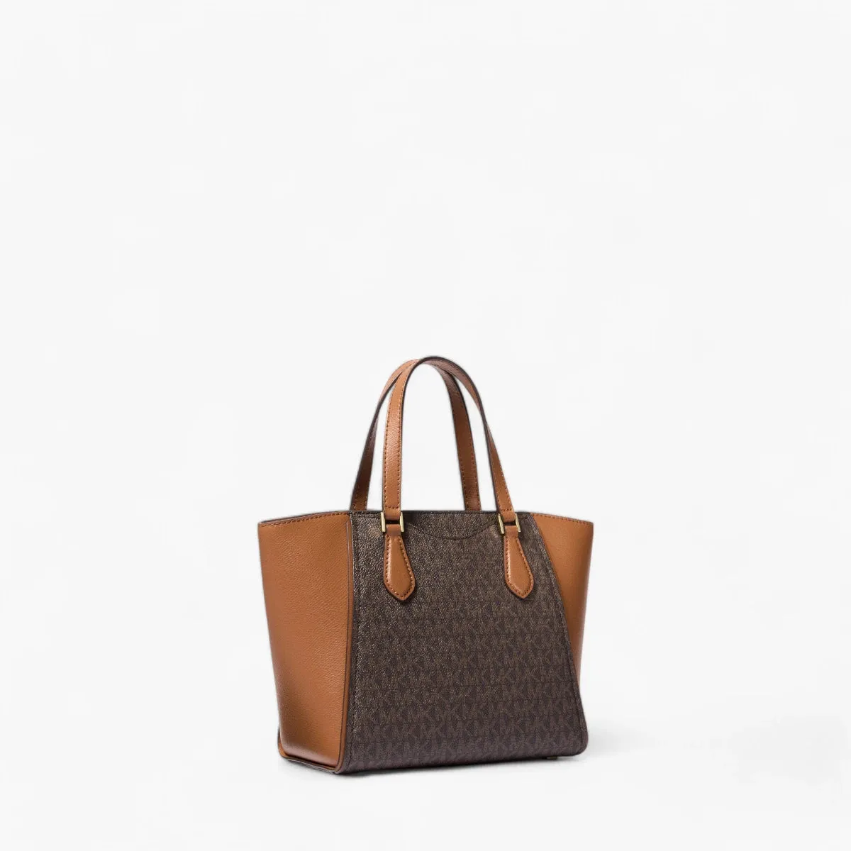 Taryn Small Signature Logo And Leather Convertible Crossbody Bag