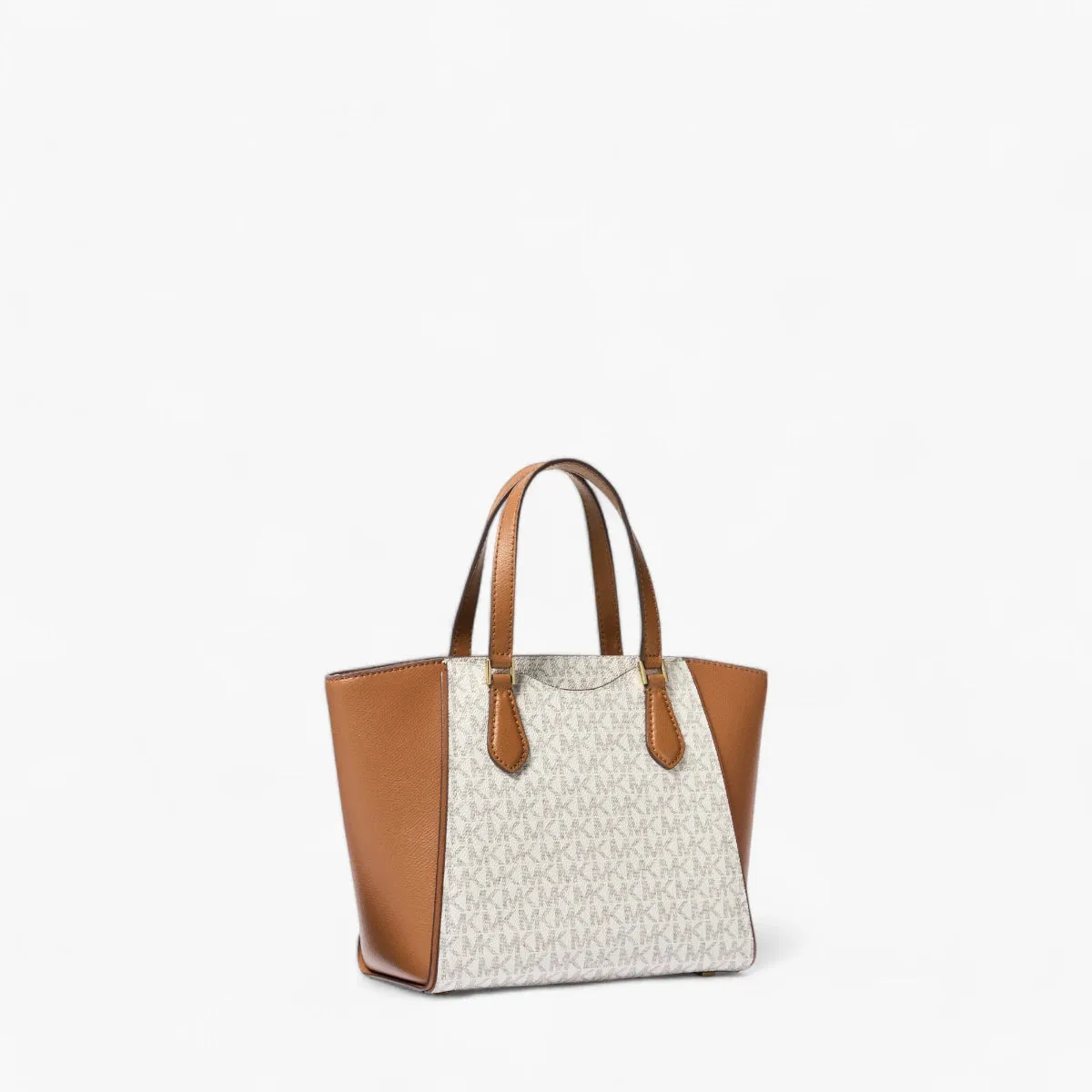Taryn Small Signature Logo And Leather Convertible Crossbody Bag