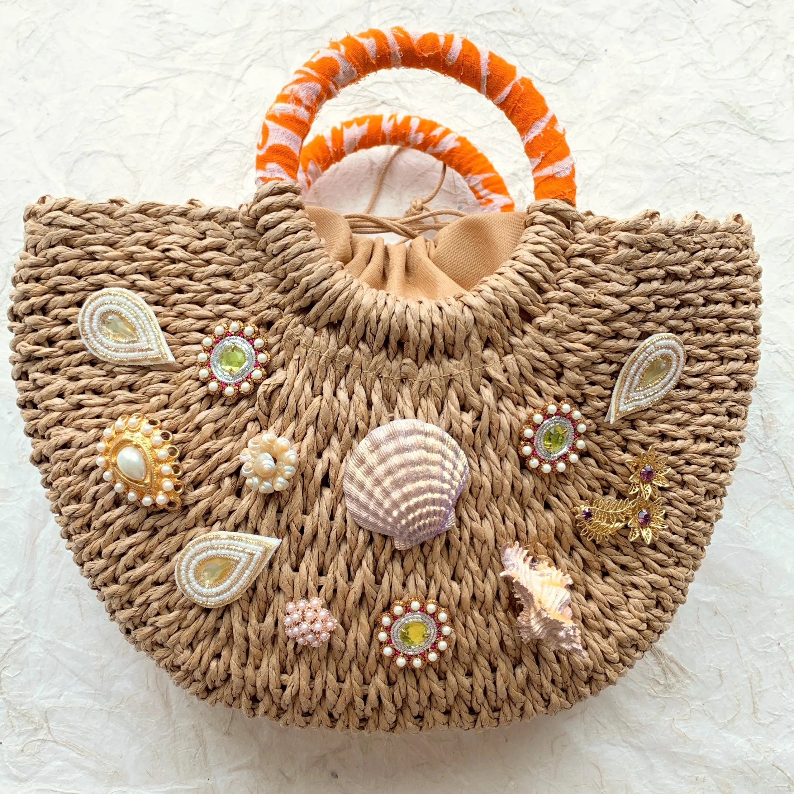 The Penelope Straw Bag - One-of-a-Kind