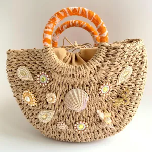 The Penelope Straw Bag - One-of-a-Kind