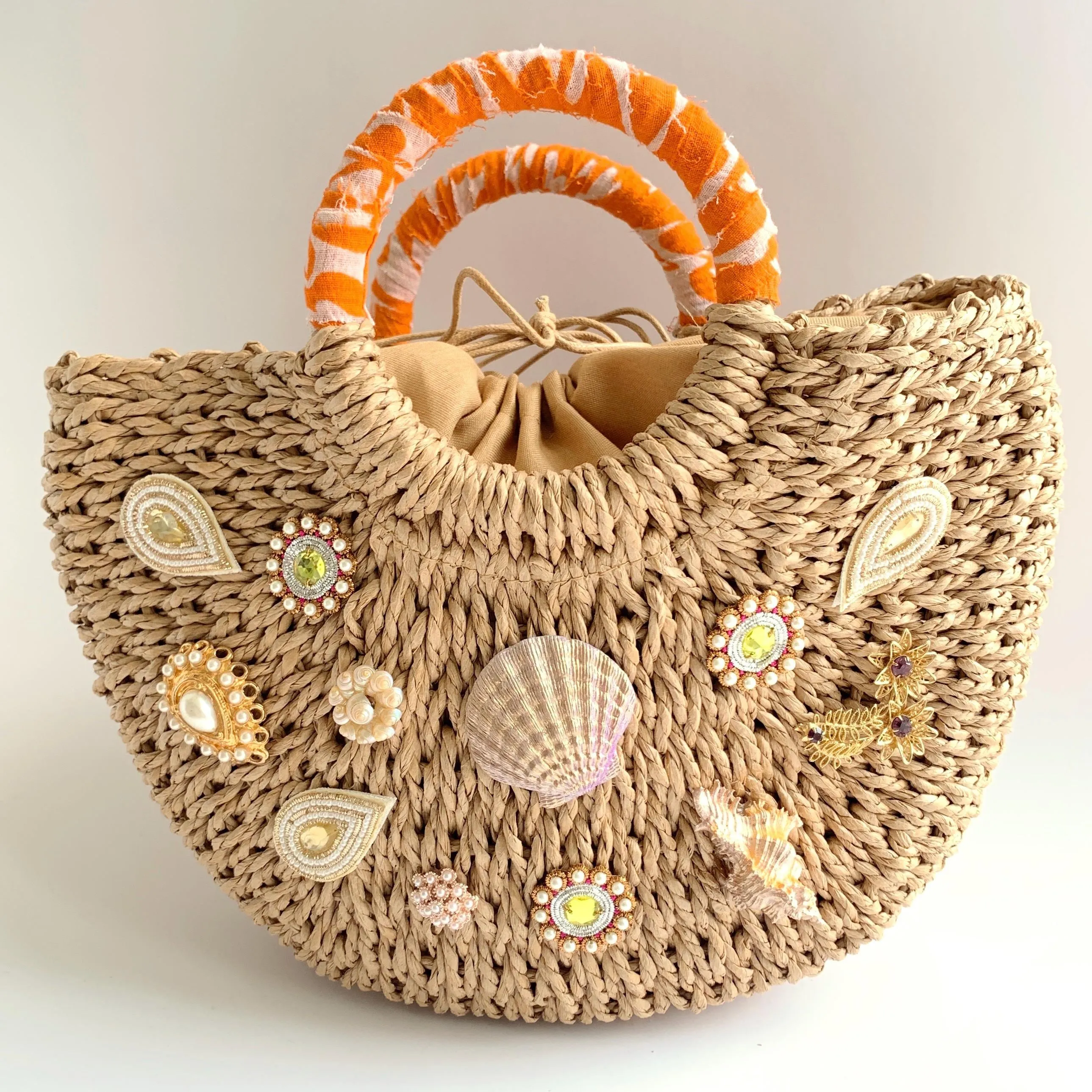 The Penelope Straw Bag - One-of-a-Kind