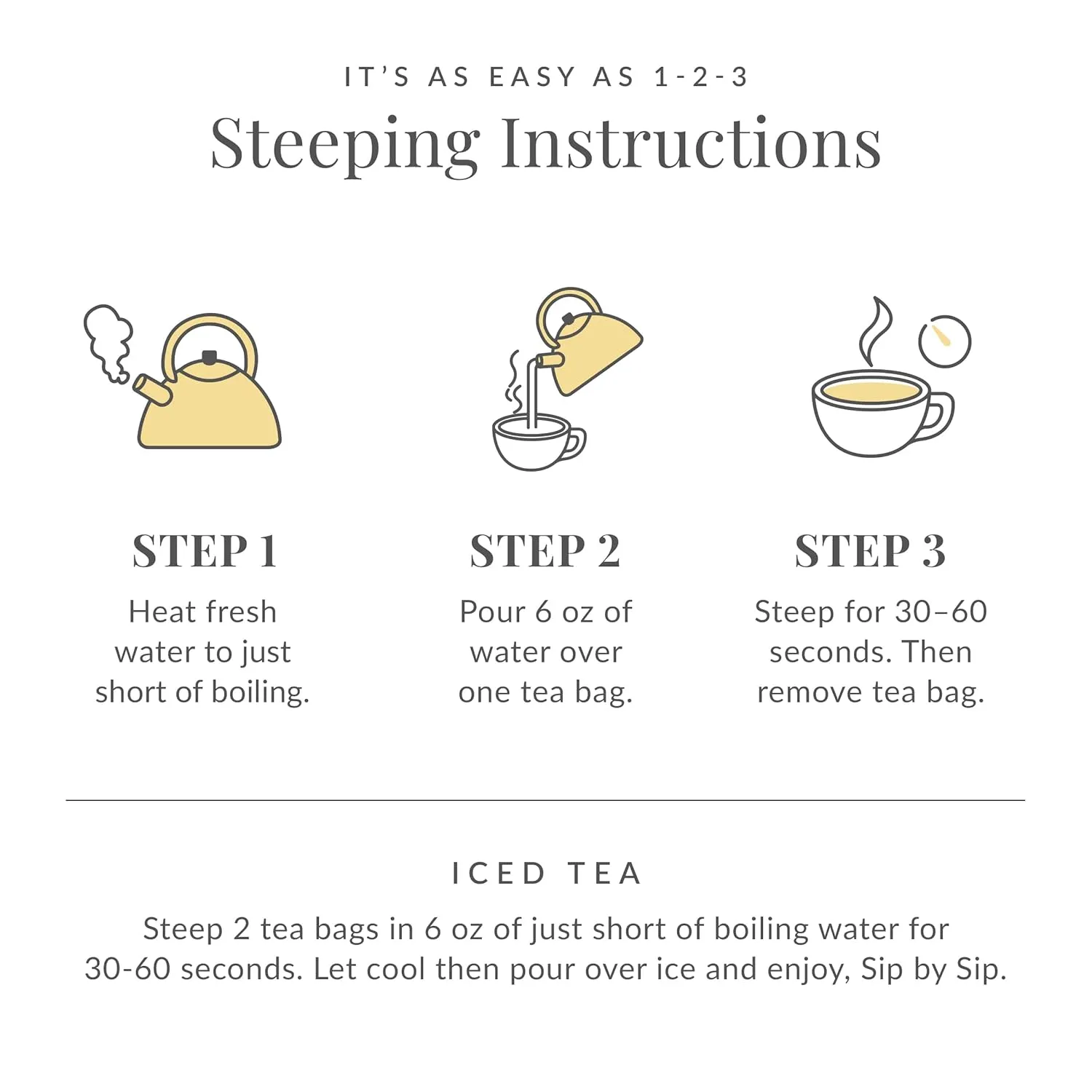 The Republic of Tea – Emperor’s 100% White Tea Bags, Steeps 50 Low-Caffeinated Cups - Refill Bag