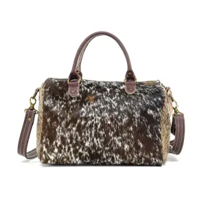 The Stowaway Classic - Chocolate & White w/ Gilded Tool