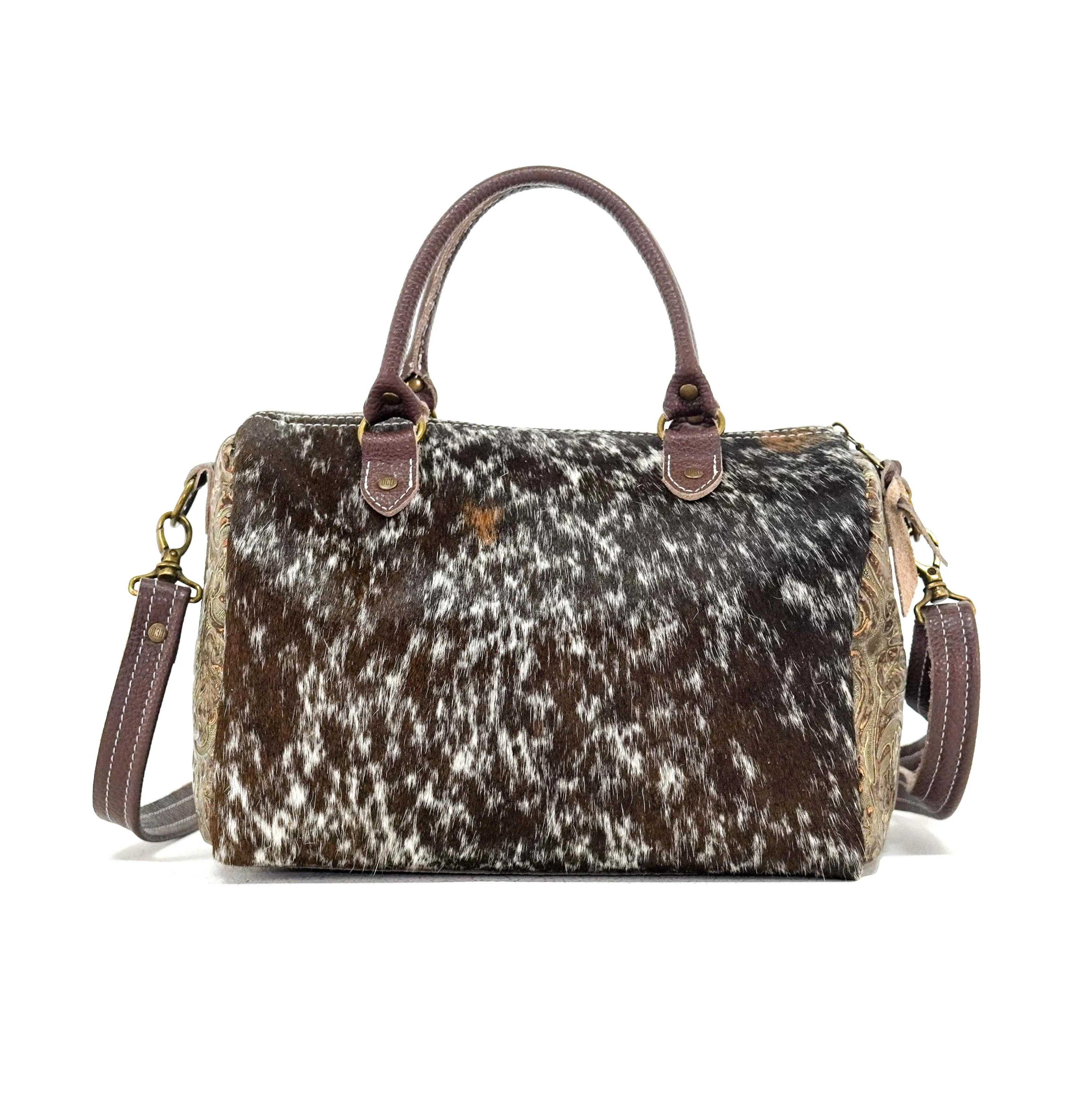 The Stowaway Classic - Chocolate & White w/ Gilded Tool