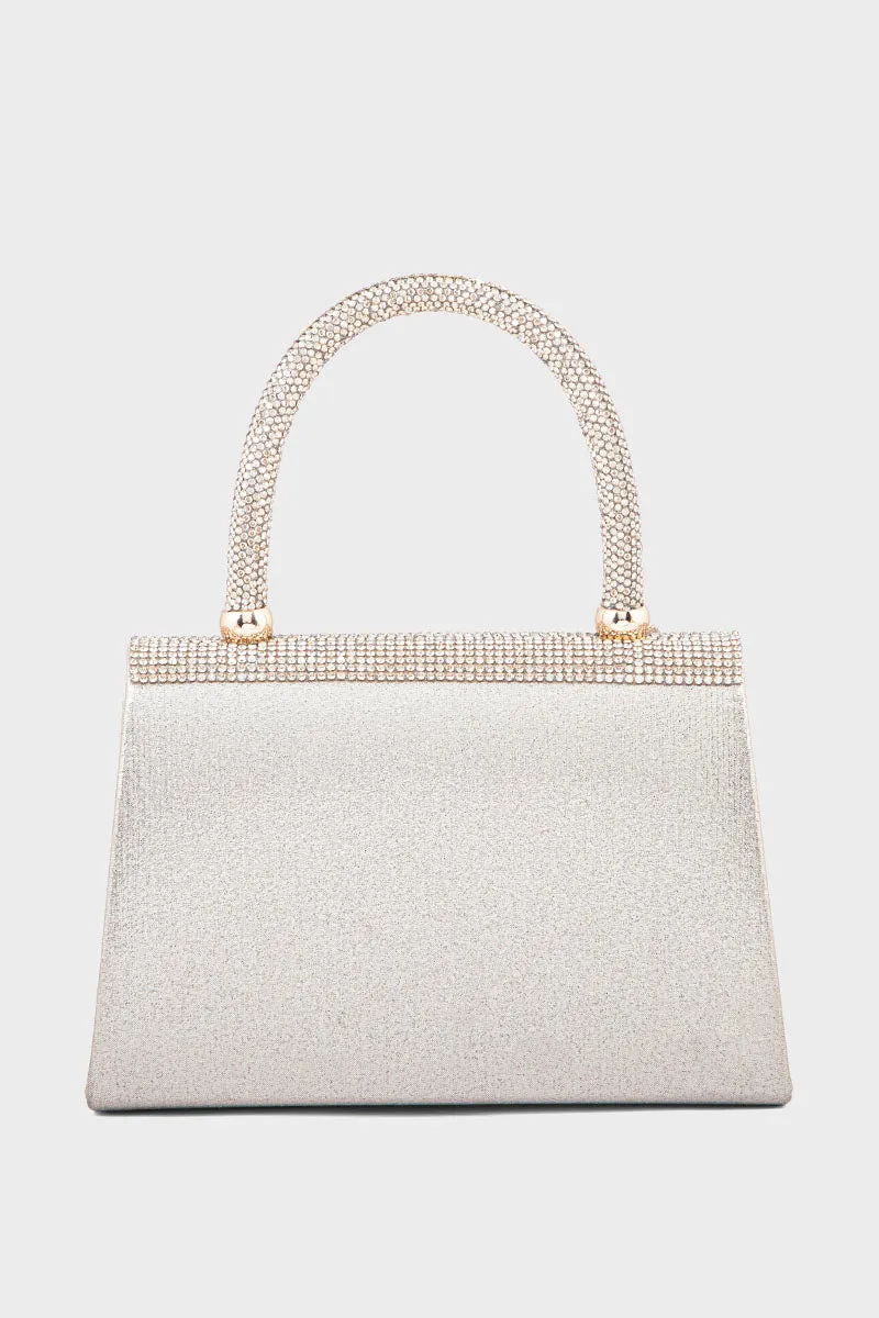 Top Handle Hand Bags BH0038-Golden