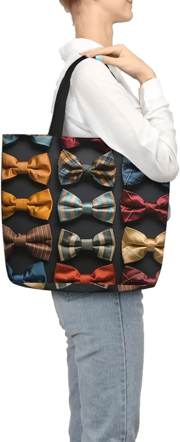 Tote Bag for Women Bold Colors Shoulder Bag with Zipper Handbag Large Capacity Reusable Grocery Bag