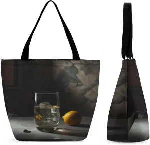 Tote Bag for Women Grocery Bag Golden Retriever Dog Foldable Shopping Bags Reusable Large Tote Bag
