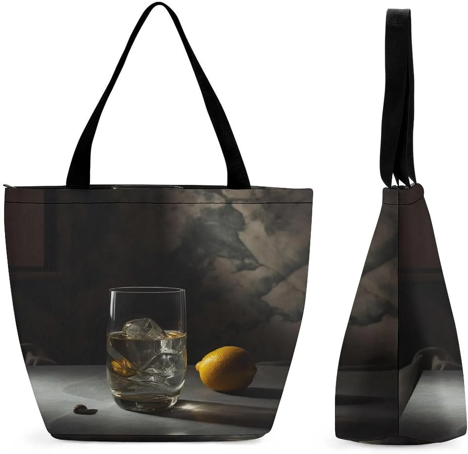 Tote Bag for Women Grocery Bag Golden Retriever Dog Foldable Shopping Bags Reusable Large Tote Bag