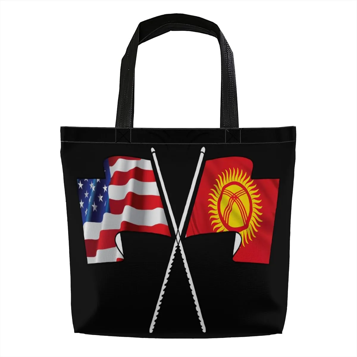 Tote Bag for Women Men Large Reusable Beach Shoulder Bags With Zipper for Gym Shopping Travel Gifts Yoga
