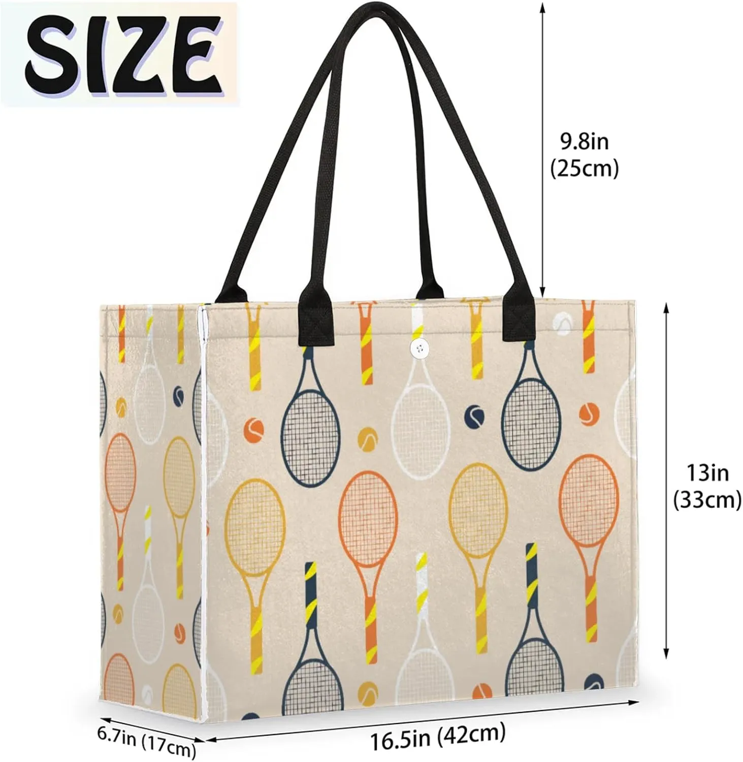Tote Bag for Women Reusable Canvas Shoulder Bag