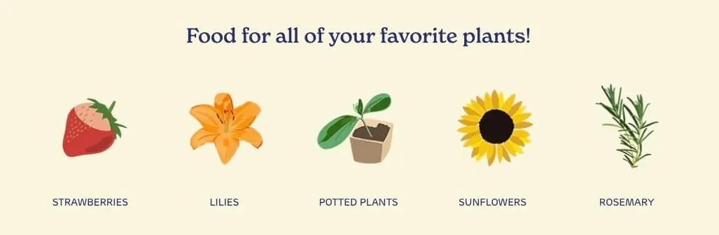 True Organic All Purpose Plant Food – Organic Fertilizer for Fruits, Vegetables, Flowers, and Herbs – 8lb Bag Covers 174 sq. ft.
