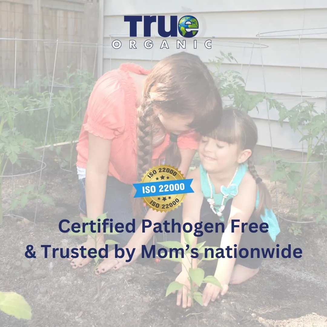 True Organic All Purpose Plant Food – Organic Fertilizer for Fruits, Vegetables, Flowers, and Herbs – 8lb Bag Covers 174 sq. ft.