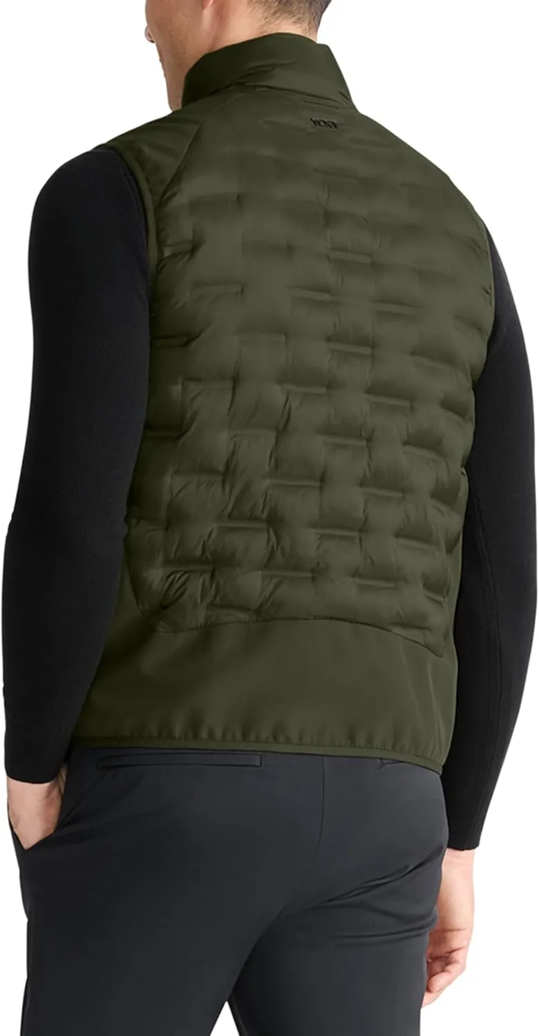 TUMI Men's Heat Seal Quilted Midweight PrimaLoft-Filled Vest - Sleek Men's Outerwear - Warm Nylon Vest