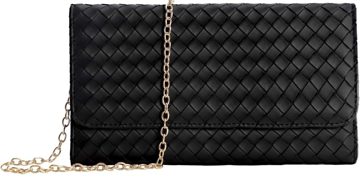 U U Crossbody Bags for Women, Handbags Cell Phone Wallet Small Purse with Credit Card Slots and Removebale Chain