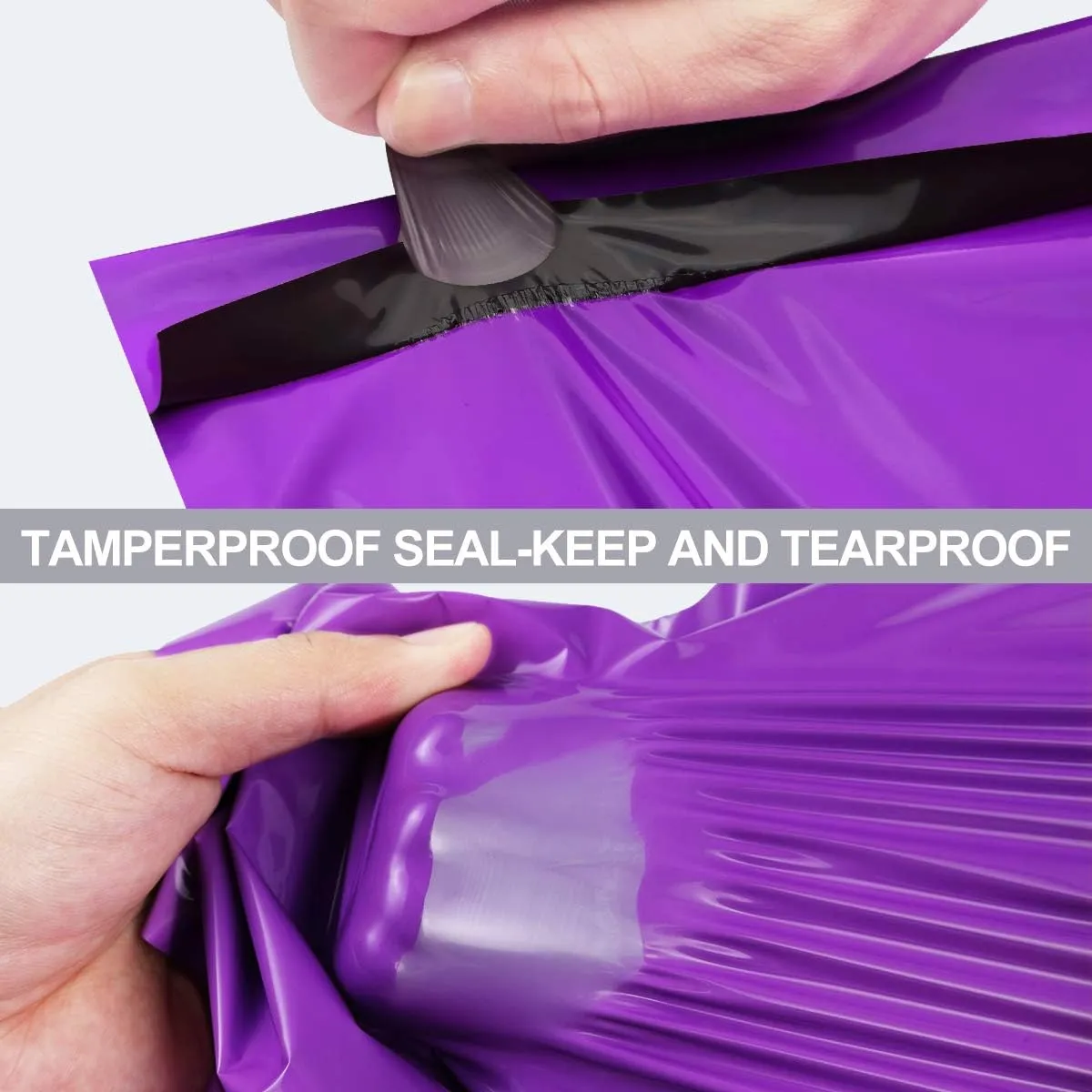 UCGOU Poly Mailers 19x24 Inch Purple 50 Pack Extra Large Shipping Bags Strong Thick Mailing Envelopes Self Seal Adhesive Waterproof and Tear Proof Boutique Postal for Clothing Quilt and More