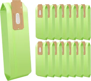 Vacuum Bags Fit For Oreck Type CC XL XL2 XL7 XL21, Fit All Oreck XL Upright Vacuum Cleaner, Part #CCPK8, CCPK8DW, 15 Pack (Green)