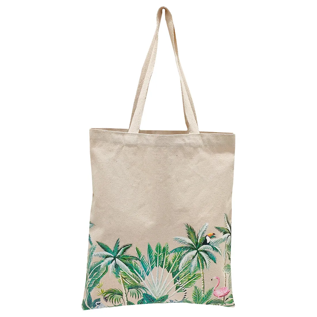 VIBRANT LEAF DESIGN FLAT BAGS – PACK OF 2