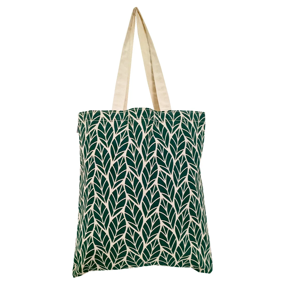 VIBRANT LEAF DESIGN FLAT BAGS – PACK OF 2