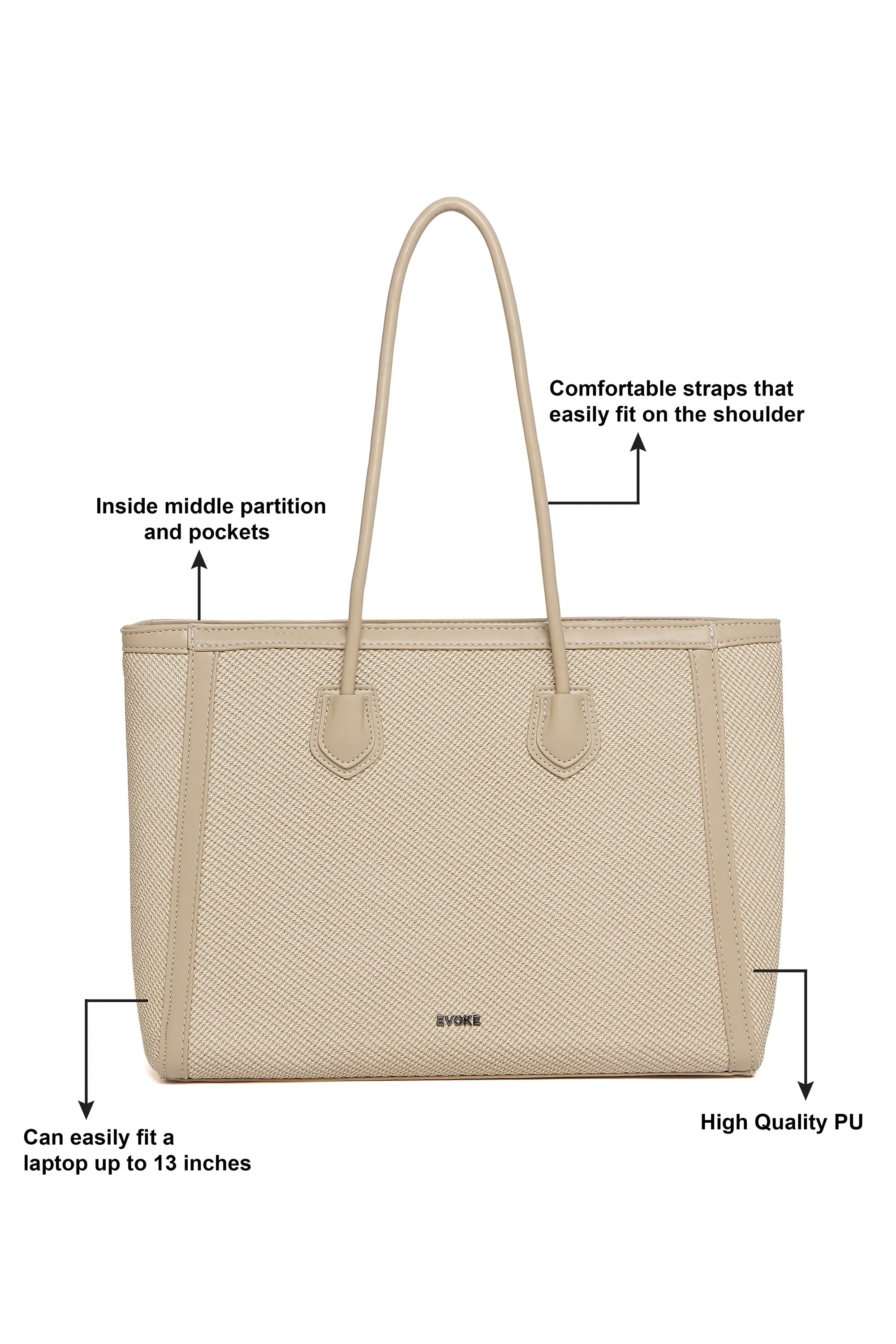 WANDER TOTE 235 CARAMEL BROWN