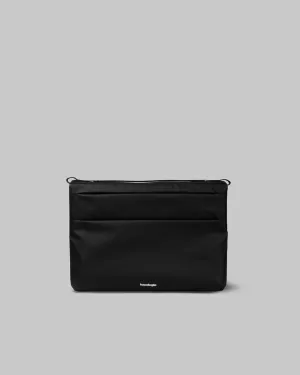 WARES BAGS FLAT SACOCHE LARGE BLACK FRY