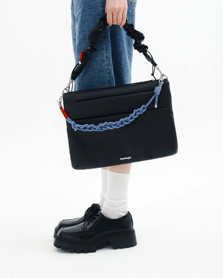 WARES BAGS FLAT SACOCHE LARGE BLACK FRY