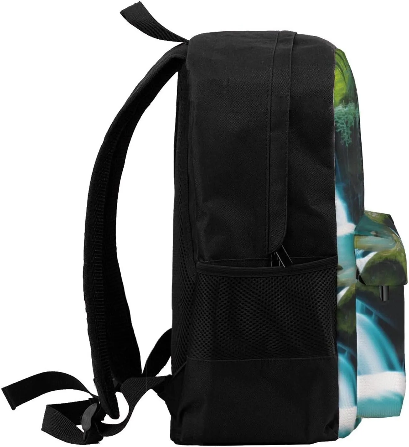 Waterfall And Mountain Backpack Printing Lightweight Casual Backpack Shoulder Bags Large Capacity Laptop Backpack