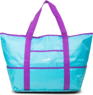 Waterproof Beach Bag - Weekend Overnight Tote - Large and Lightweight