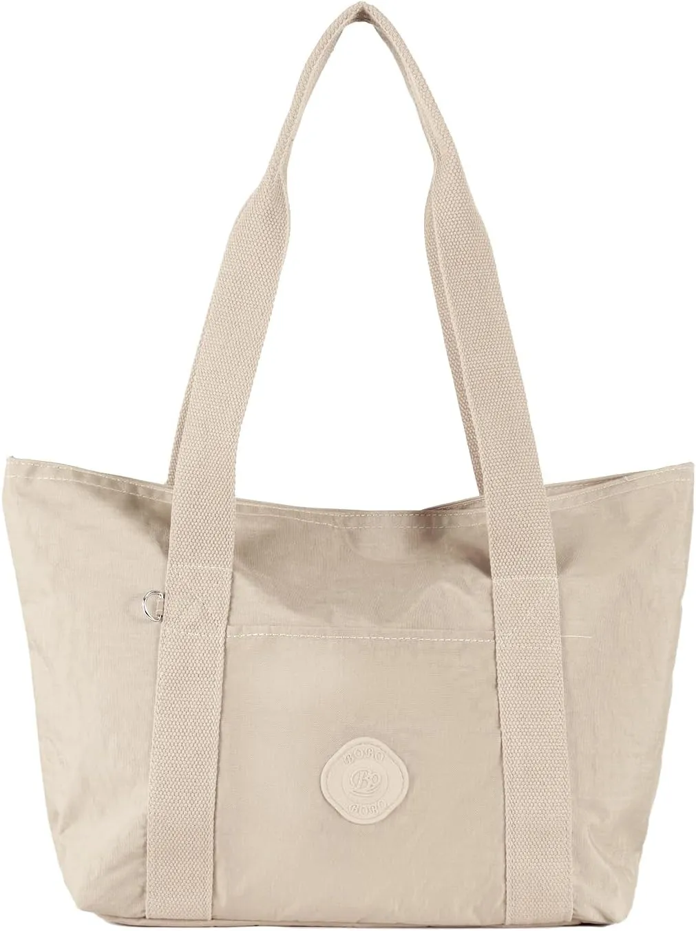 Waterproof Tote Bag for Women Work Travel Shoulder Purse with Zipper Lightweight 15.6 Inch Computer Briefcase Bag
