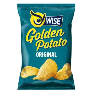 Wise Foods Golden Original Potato Chips, 4-Pack Bags