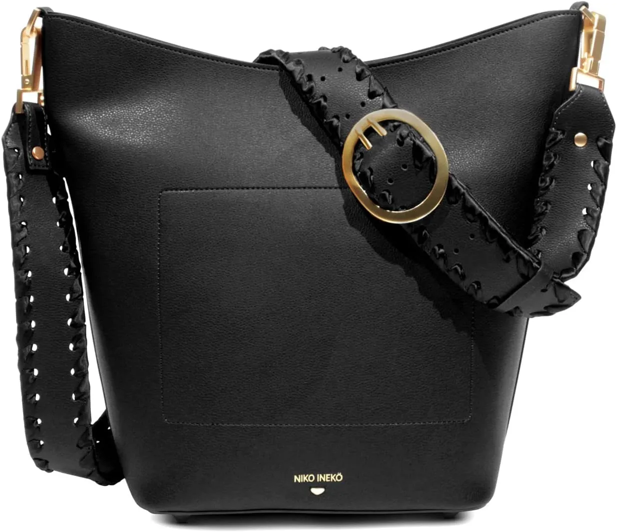 Women's Bucket Shoulder Bag Kitty Snout Hardware