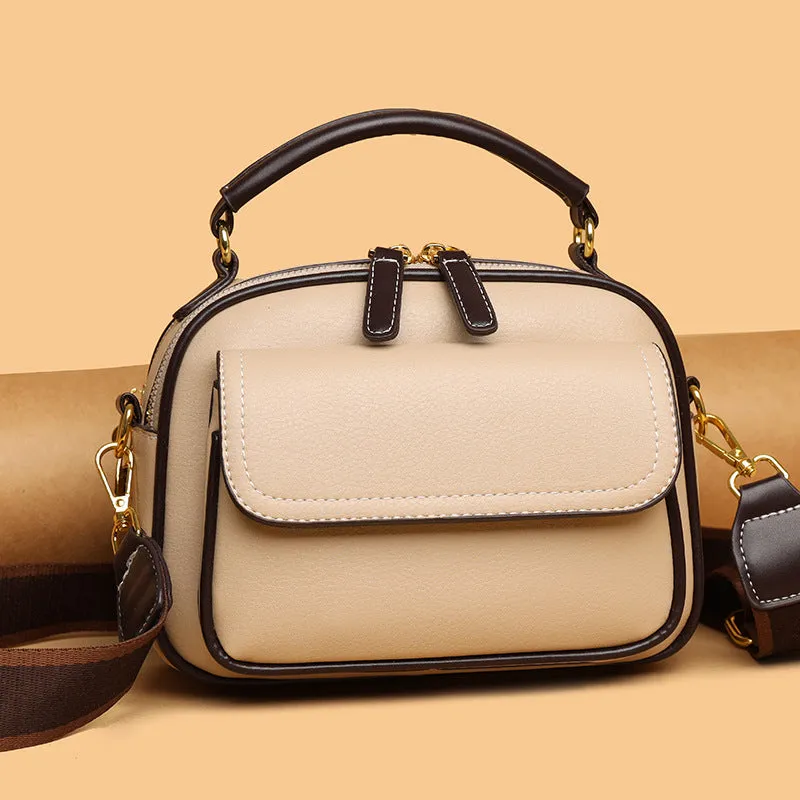 Women's Classic Texture Pouch Summer Simple Large Shoulder Bags