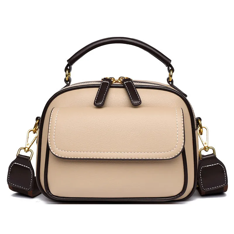 Women's Classic Texture Pouch Summer Simple Large Shoulder Bags
