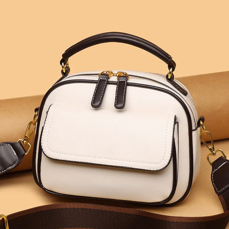 Women's Classic Texture Pouch Summer Simple Large Shoulder Bags