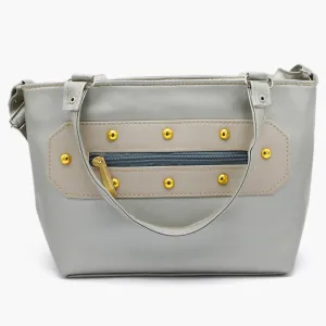 Women's Handbag - Silver