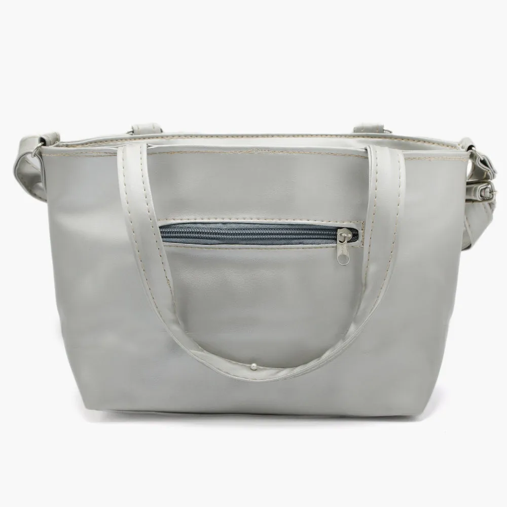 Women's Handbag - Silver