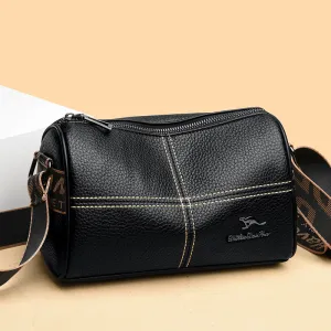 Women's Leather Portable Shoulder Bag