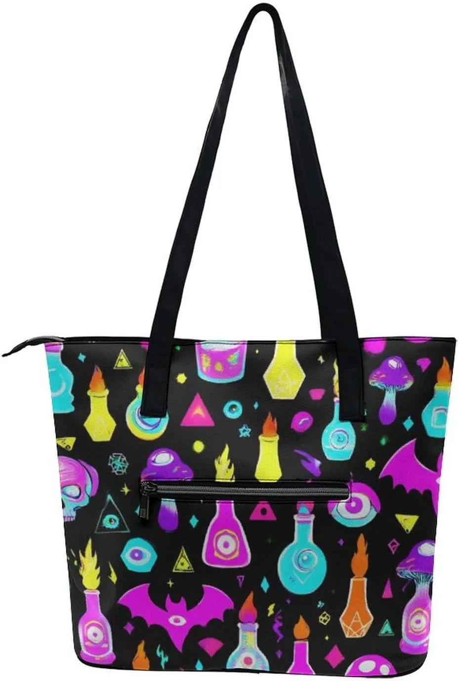 Women's Novelty Shoulder Bag, Lightweight Durable Handbag, Large Capacity Tote Bags for Laptop, Books