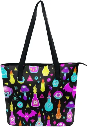 Women's Novelty Shoulder Bag, Lightweight Durable Handbag, Large Capacity Tote Bags for Laptop, Books