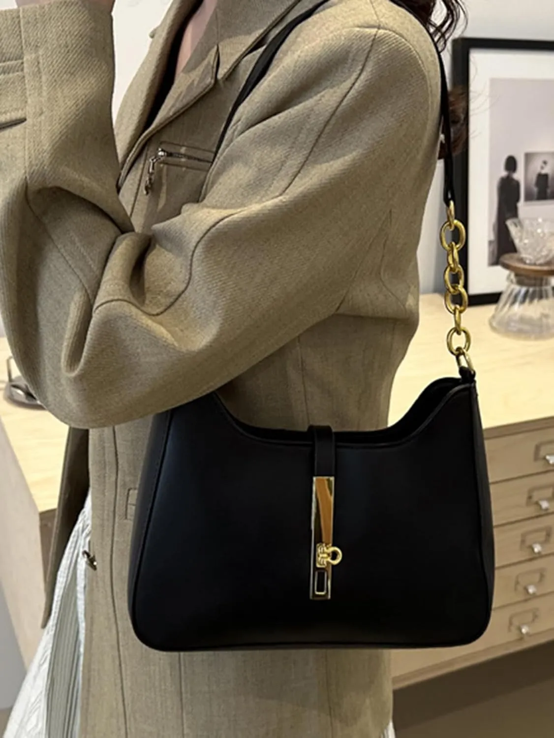 Women's Shoulder Handbags Tote Bags Clutch Trendy Crossbody Bags Underarm Purses