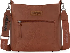Wrangler Crossbody Bags for Women Lightweight Handbags and Purses Travel Shoulder Purse