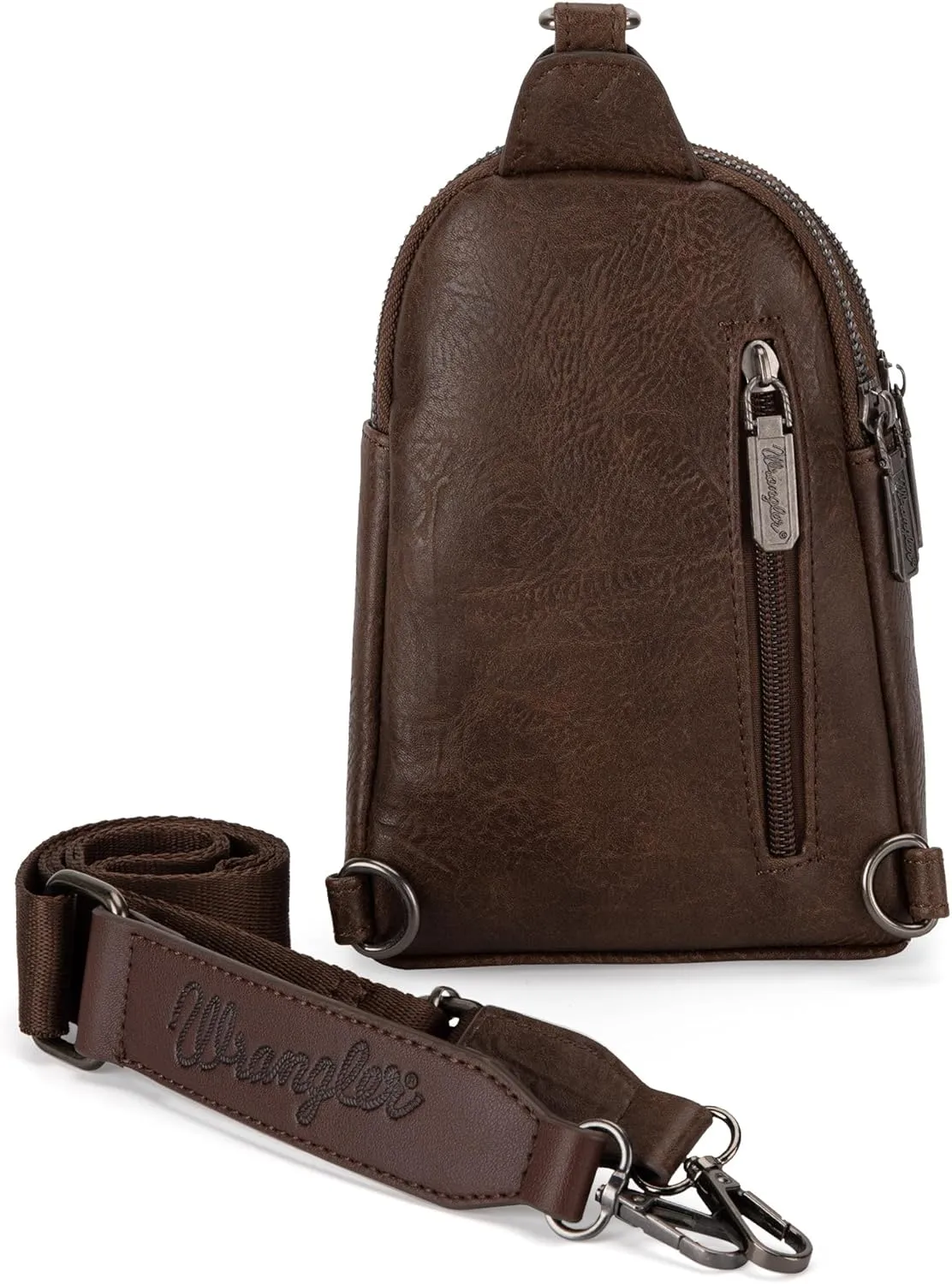 Wrangler Small Crossbody Sling Bags for Women Fanny Packs Chest Bag for Travel Gift